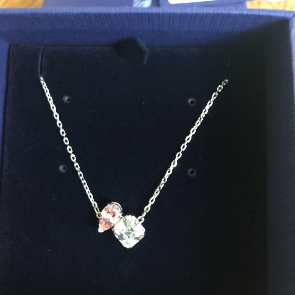 Swarovski crystal attract soul necklace
